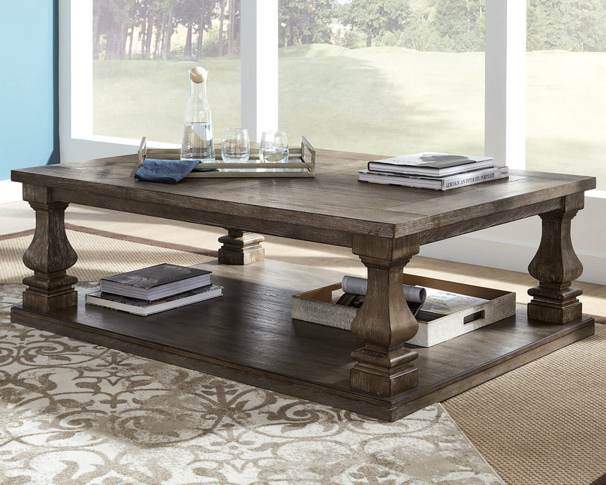 Johnelle Coffee Table - Evans Furniture (CO)