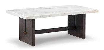 Burkhaus Coffee Table - Evans Furniture (CO)