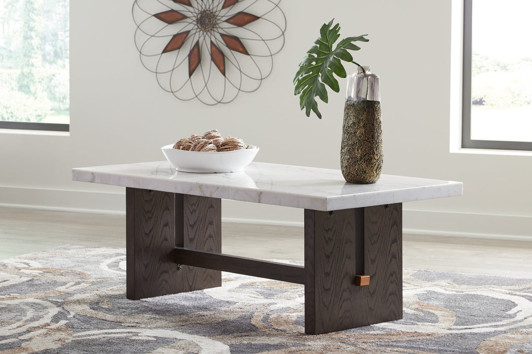 Burkhaus Coffee Table - Evans Furniture (CO)