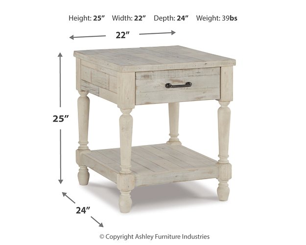 Shawnalore End Table - Evans Furniture (CO)
