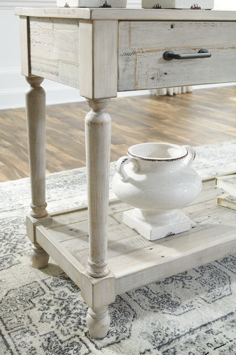 Shawnalore Sofa/Console Table - Evans Furniture (CO)