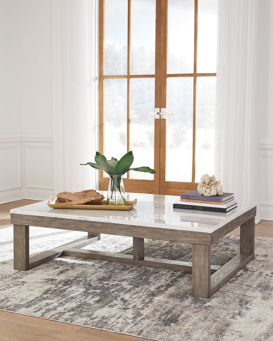 Loyaska Coffee Table - Evans Furniture (CO)