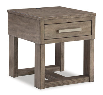 Loyaska End Table - Evans Furniture (CO)