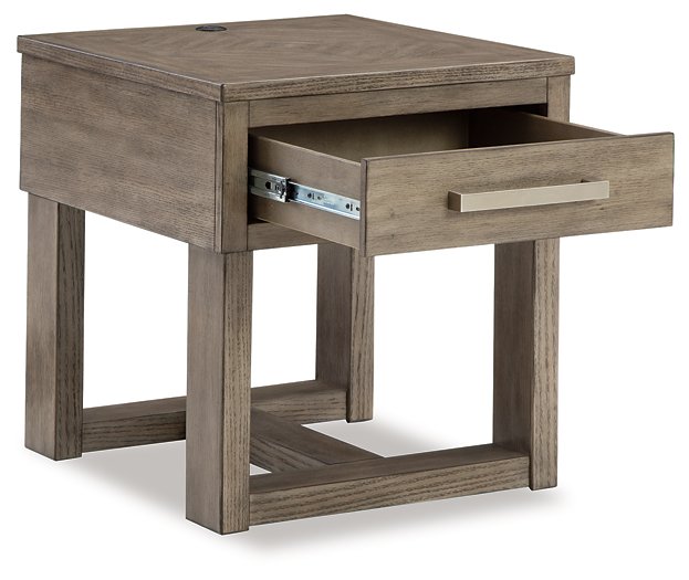 Loyaska End Table - Evans Furniture (CO)