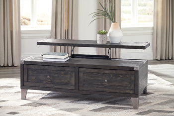 Todoe Coffee Table with Lift Top - Evans Furniture (CO)