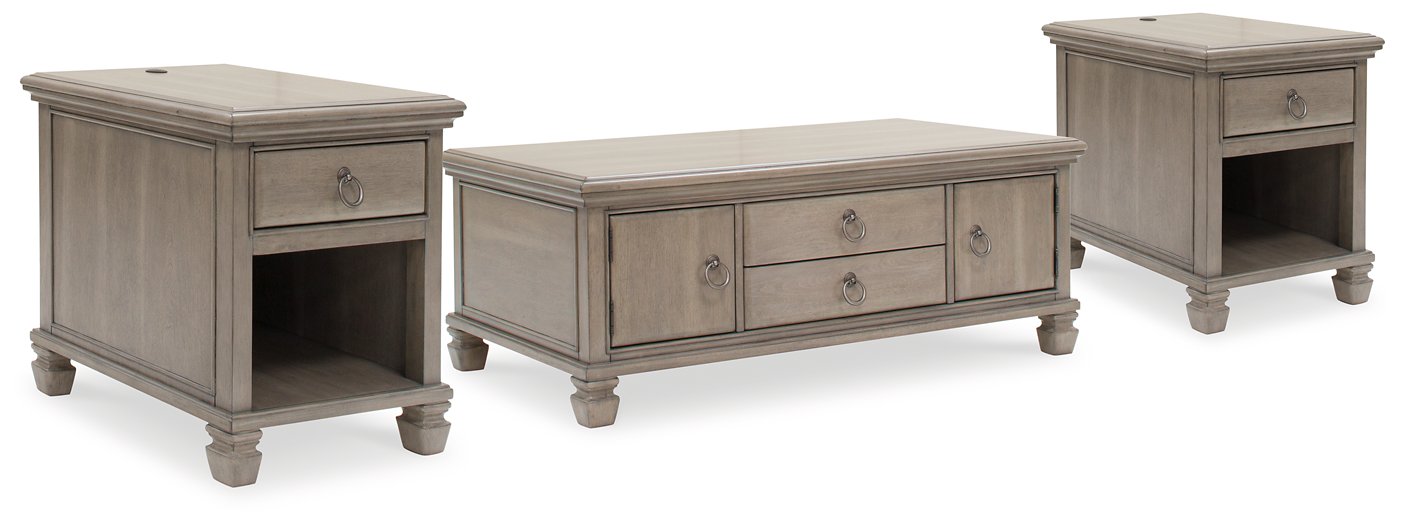 Lexorne Occasional Table Set - Evans Furniture (CO)