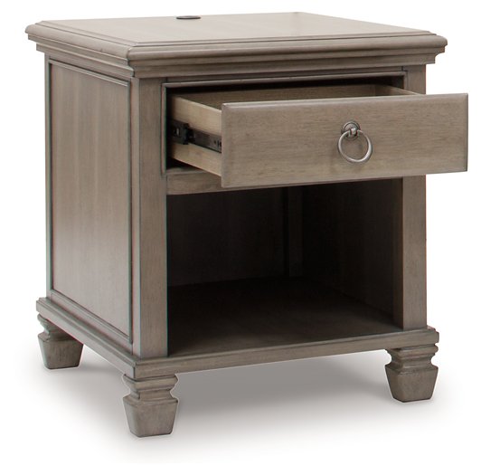 Lexorne End Table - Evans Furniture (CO)