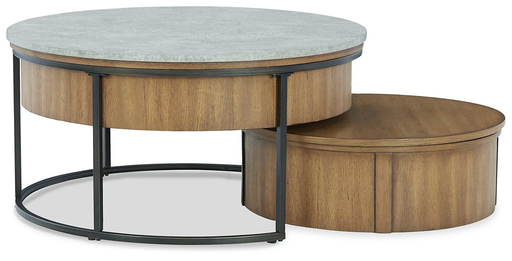 Fridley Nesting Coffee Table (Set of 2) - Evans Furniture (CO)