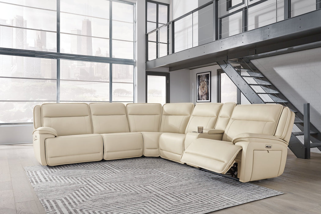 Double Deal Power Reclining Sectional - Evans Furniture (CO)