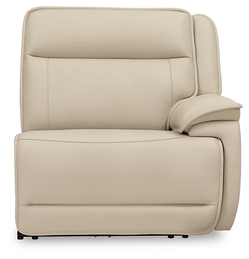 Double Deal Power Reclining Loveseat Sectional - Evans Furniture (CO)