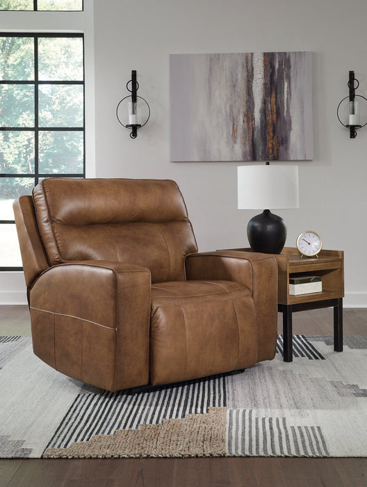 Game Plan Oversized Power Recliner - Evans Furniture (CO)