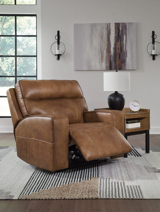 Game Plan Oversized Power Recliner - Evans Furniture (CO)