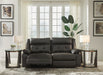 Mackie Pike Power Reclining Sectional Loveseat - Evans Furniture (CO)