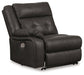 Mackie Pike Power Reclining Sectional Loveseat - Evans Furniture (CO)