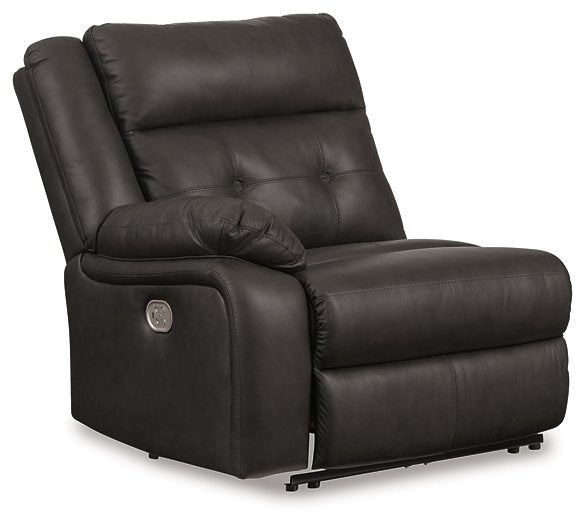 Mackie Pike Power Reclining Sectional - Evans Furniture (CO)