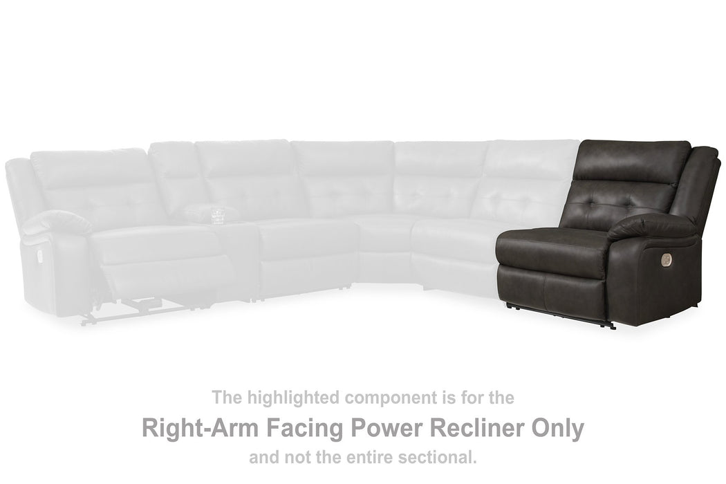 Mackie Pike 3-Piece Power Reclining Sectional Sofa - Evans Furniture (CO)