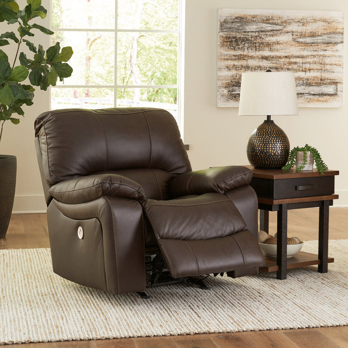 Leesworth Power Recliner - Evans Furniture (CO)