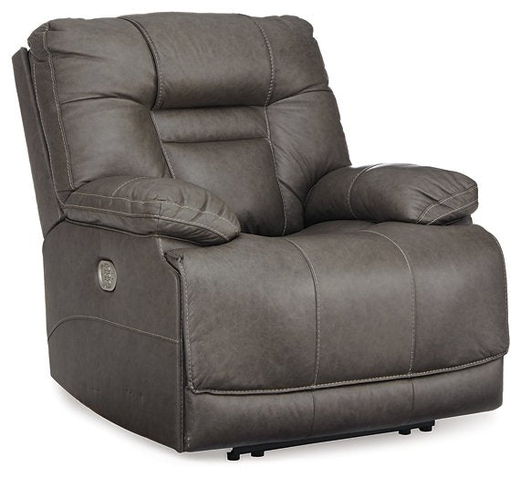 Wurstrow Power Recliner - Evans Furniture (CO)