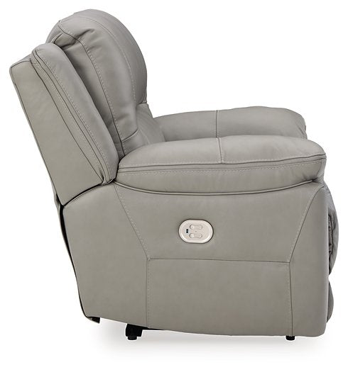 Dunleith Power Recliner - Evans Furniture (CO)