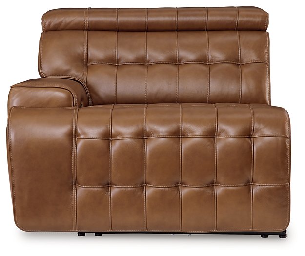 Temmpton Power Reclining Sectional Loveseat - Evans Furniture (CO)