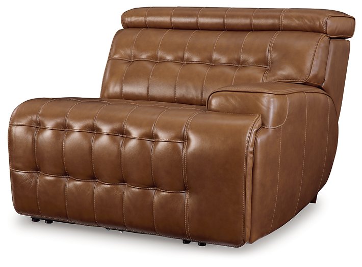 Temmpton Power Reclining Sectional Loveseat - Evans Furniture (CO)