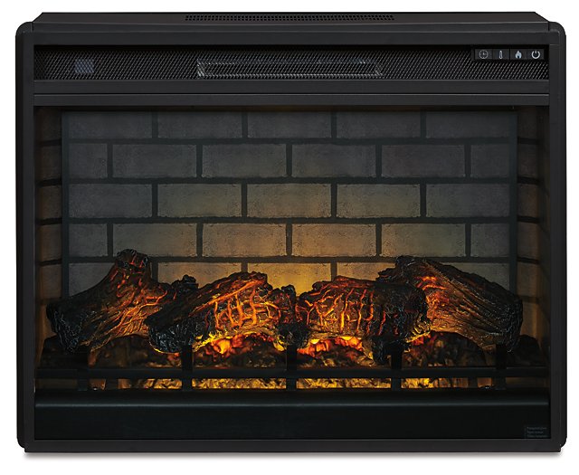 Entertainment Accessories Electric Infrared Fireplace Insert - Evans Furniture (CO)