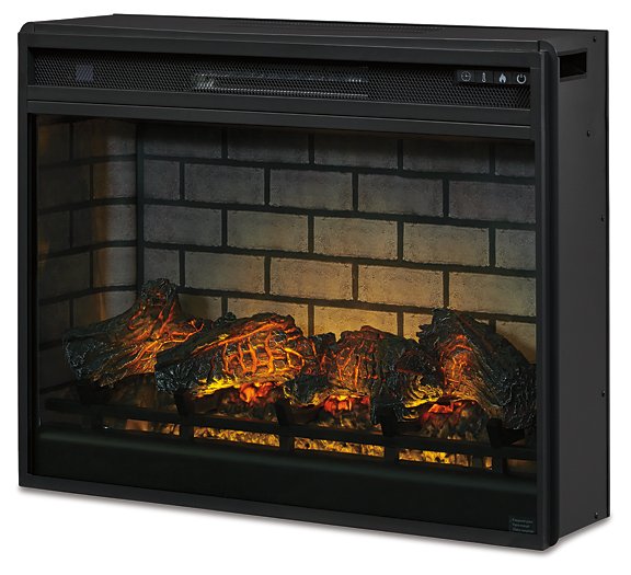 Entertainment Accessories Electric Infrared Fireplace Insert - Evans Furniture (CO)