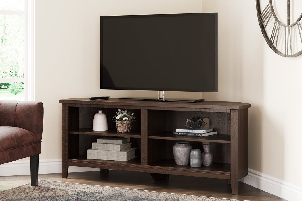 Camiburg Corner TV Stand - Evans Furniture (CO)