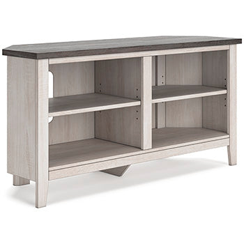 Dorrinson Corner TV Stand - Evans Furniture (CO)