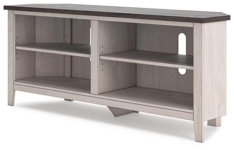 Dorrinson Corner TV Stand - Evans Furniture (CO)