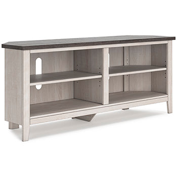 Dorrinson Corner TV Stand - Evans Furniture (CO)