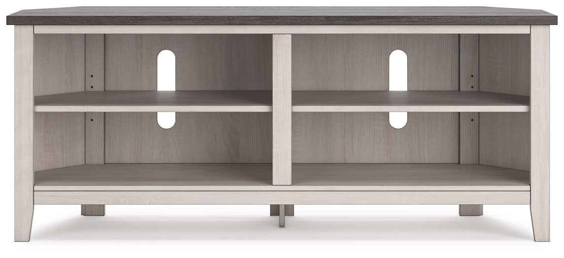 Dorrinson Corner TV Stand - Evans Furniture (CO)