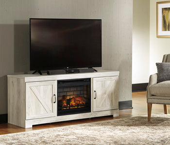 Bellaby 63" TV Stand with Electric Fireplace - Evans Furniture (CO)