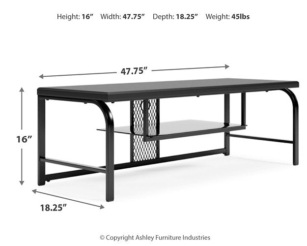 Lynxtyn 48" TV Stand - Evans Furniture (CO)