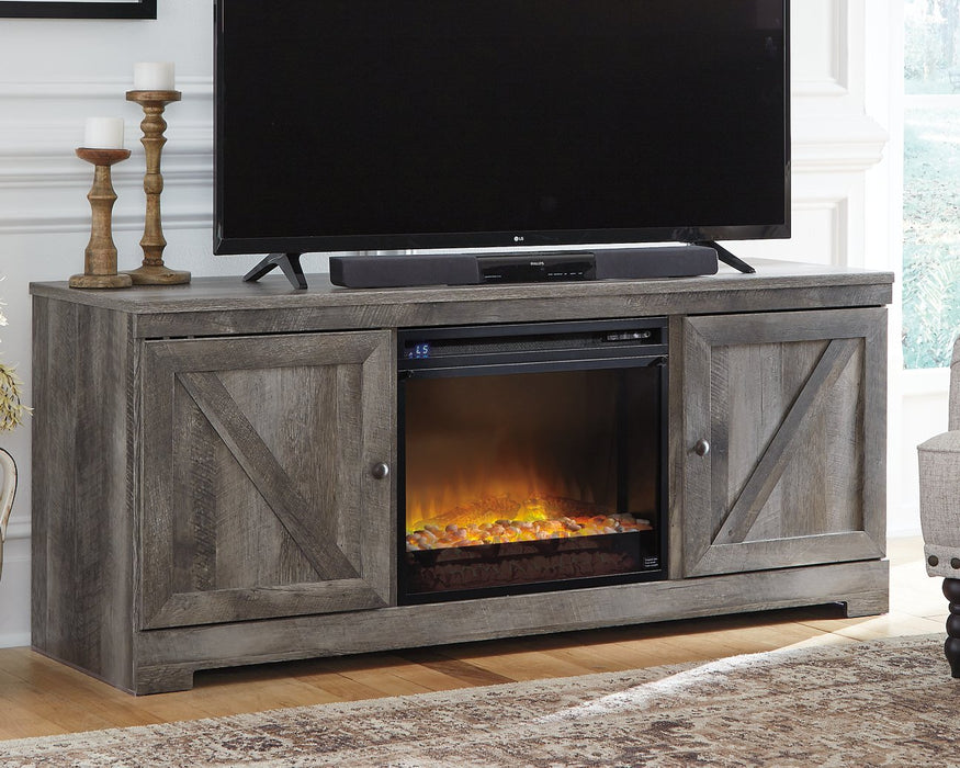 Wynnlow 63" TV Stand with Electric Fireplace - Evans Furniture (CO)