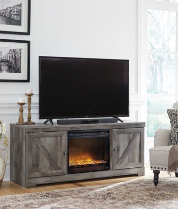 Wynnlow 63" TV Stand with Electric Fireplace - Evans Furniture (CO)