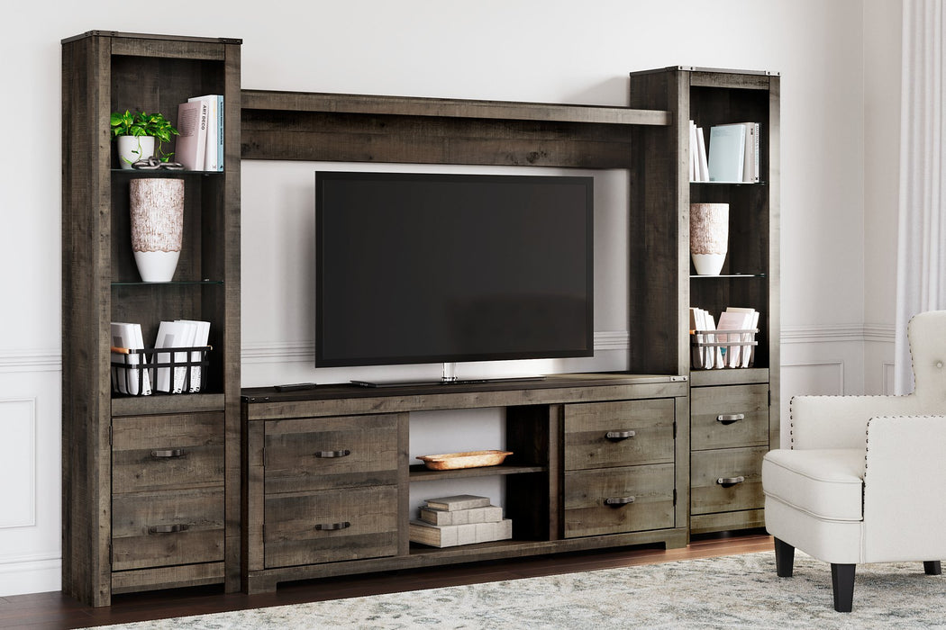 Trinell 4-Piece Entertainment Center - Evans Furniture (CO)