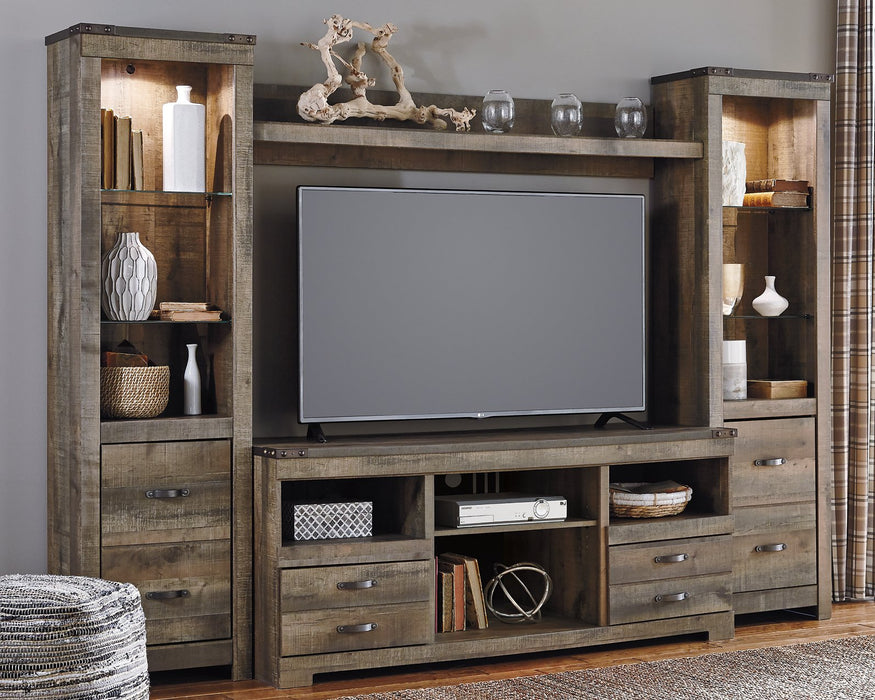 Trinell 4-Piece Entertainment Center - Evans Furniture (CO)