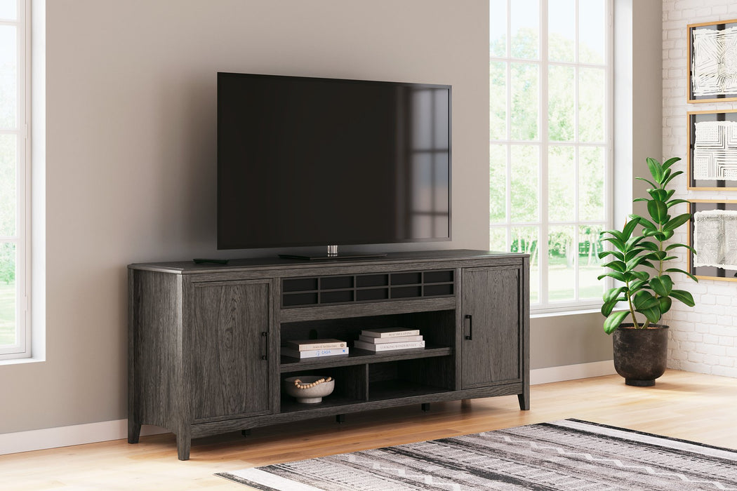 Montillan 84" TV Stand - Evans Furniture (CO)