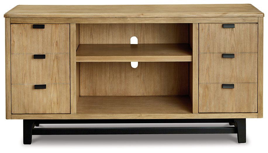 Freslowe Large TV Stand - Evans Furniture (CO)