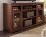 Harpan 72" TV Stand with Electric Fireplace - Evans Furniture (CO)