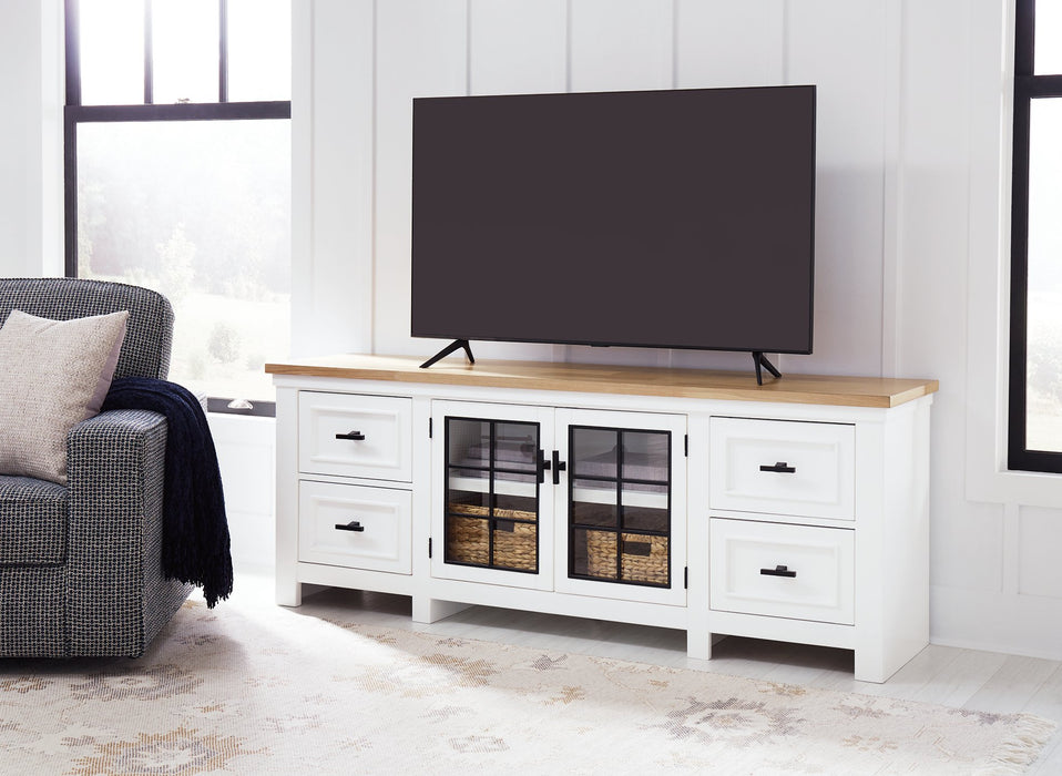 Ashbryn 74" TV Stand - Evans Furniture (CO)