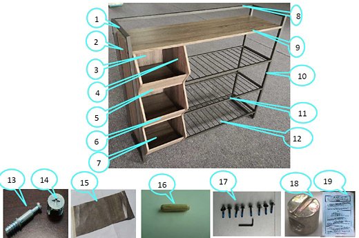 Maccenet Shoe Rack - Evans Furniture (CO)