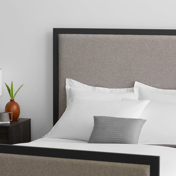 Malouf Clarke Metal Upholstered Bed