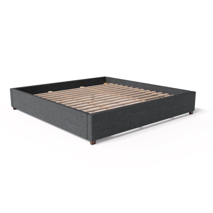 Malouf Eastman Upholstered Platform Bed - Evans Furniture (CO)