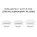 Pillow Replacement Covers - Rayon from Bamboo - Evans Furniture (CO)