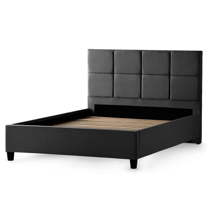 Malouf Scoresby Upholstered Bed - Evans Furniture (CO)