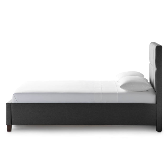 Malouf Scoresby Upholstered Bed - Evans Furniture (CO)