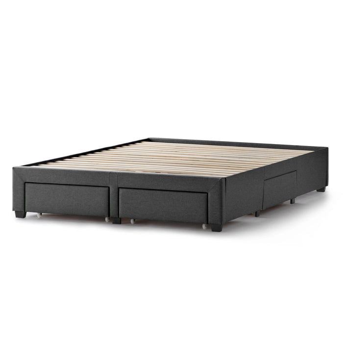 Malouf Watson Upholstered Platform Bed - Evans Furniture (CO)