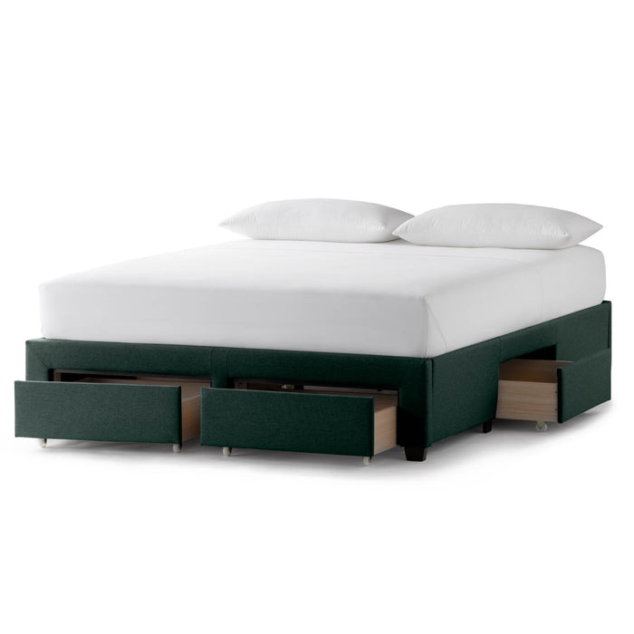 Malouf Watson Upholstered Platform Bed - Evans Furniture (CO)